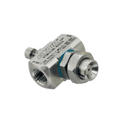 Buse d atomisation a jet conique et melange externe