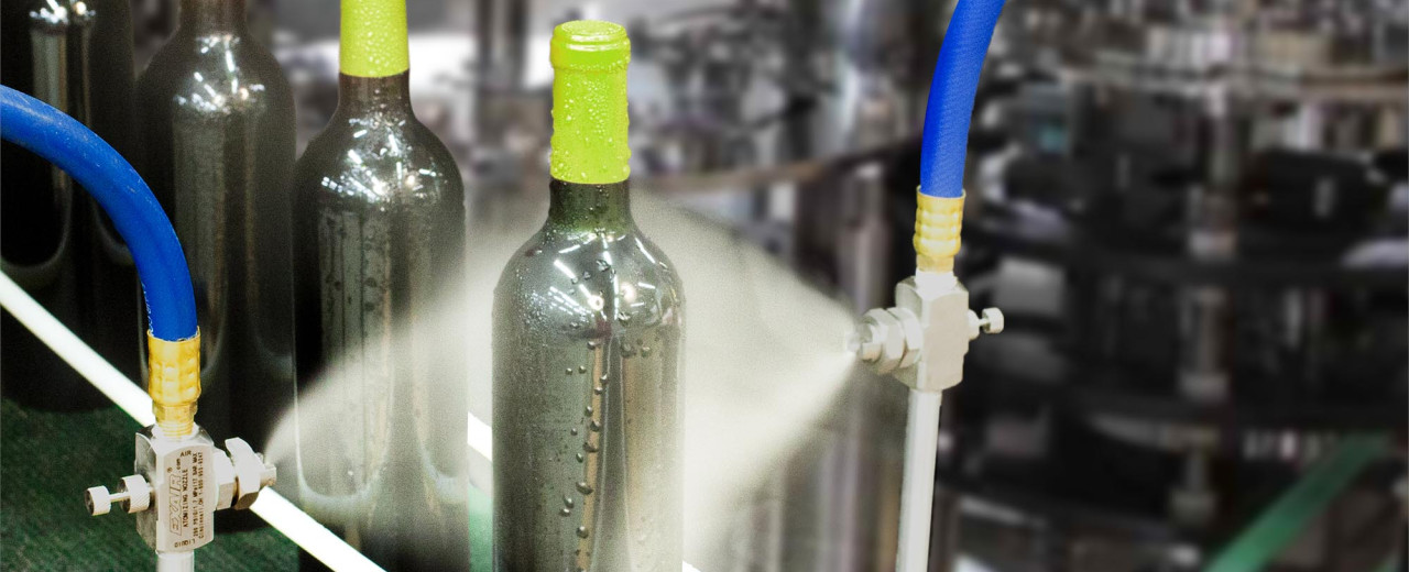 Les buses d’atomisation pour les industries agroalimentaire et pharmaceutique